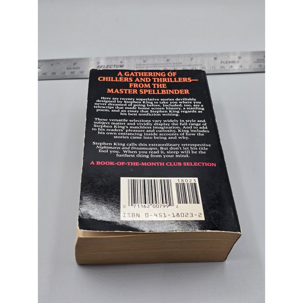 Nightmares And Dreamscapes By Stephen King. 1994 1st Signet Printing Edition - Picture 5 of 11